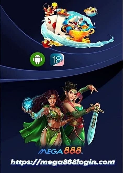 Mega888 Login Vertical Banner